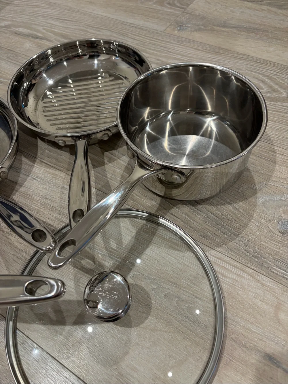 Wolfgang puck BISTRO ELTE COLLECTION bundle Stainless Steel Cookware
